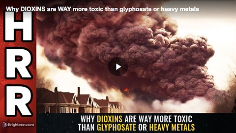 "Mike Adams: Dioxins' Toxicity Surpasses Heavy Metals and Glyphosate"