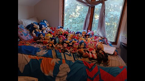 My sonic stuff , the animal collection , including mario And master shufiu