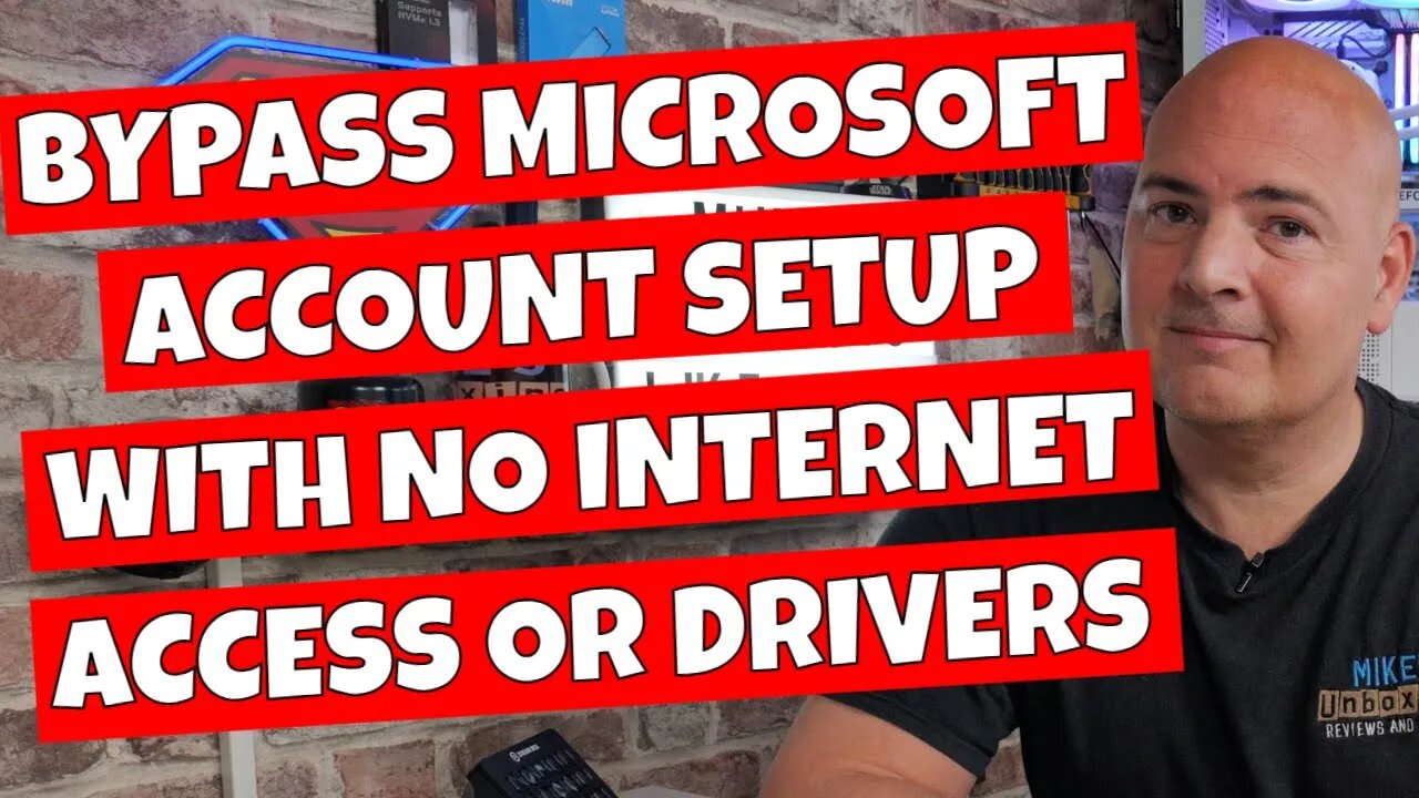 How To Bypass Windows 11 Microsoft User Account Setup With No Internet Access