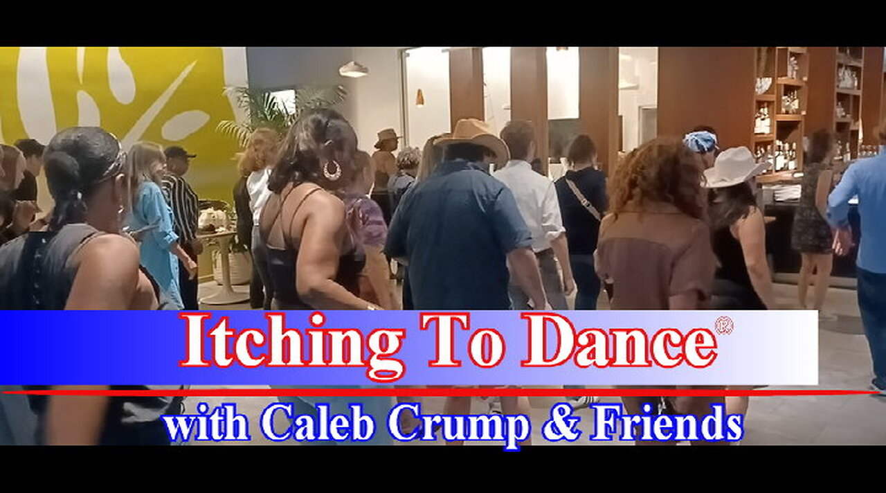 The Set Line Dance with Itching To Dance, Caleb Crump and Friends at Hotel MdR on March 22, 2025