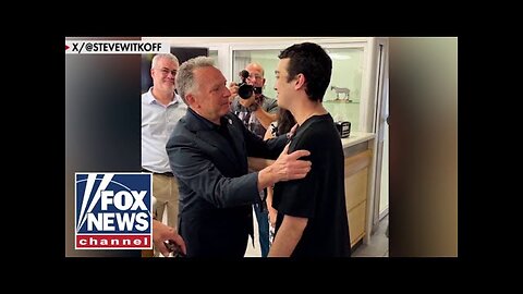Trump envoy gives emotional gift to hostage released by Hamas