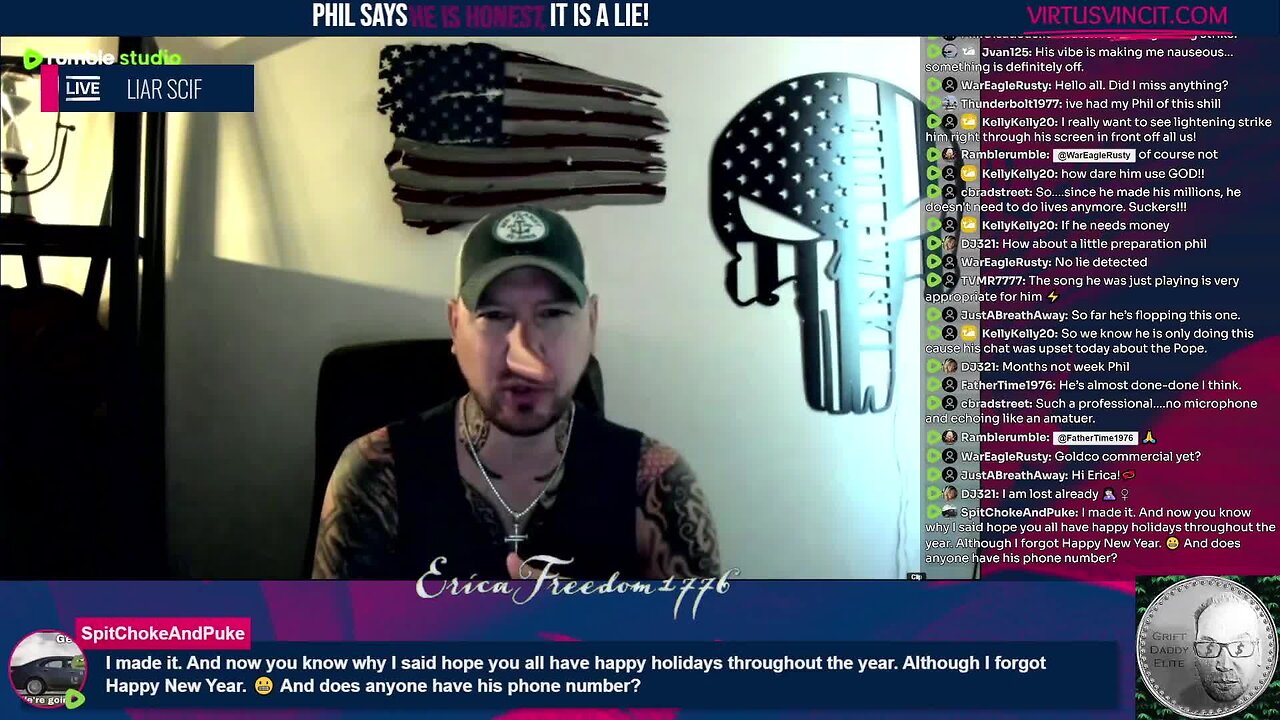 The ultimate victim Phil Godlewski compares himself to Trump...