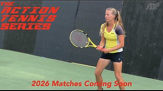 Steph is All Action on the Action Tennis Court!