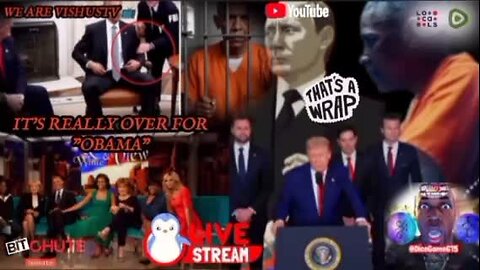 "LIVESTREAM" It's Really Over For "OBAMA" Jail Time & More... #VishusTv 📺
