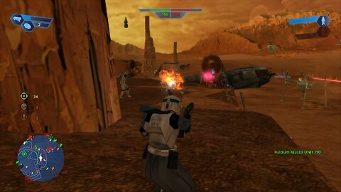 Star Wars Battlefront classic collection gameplay