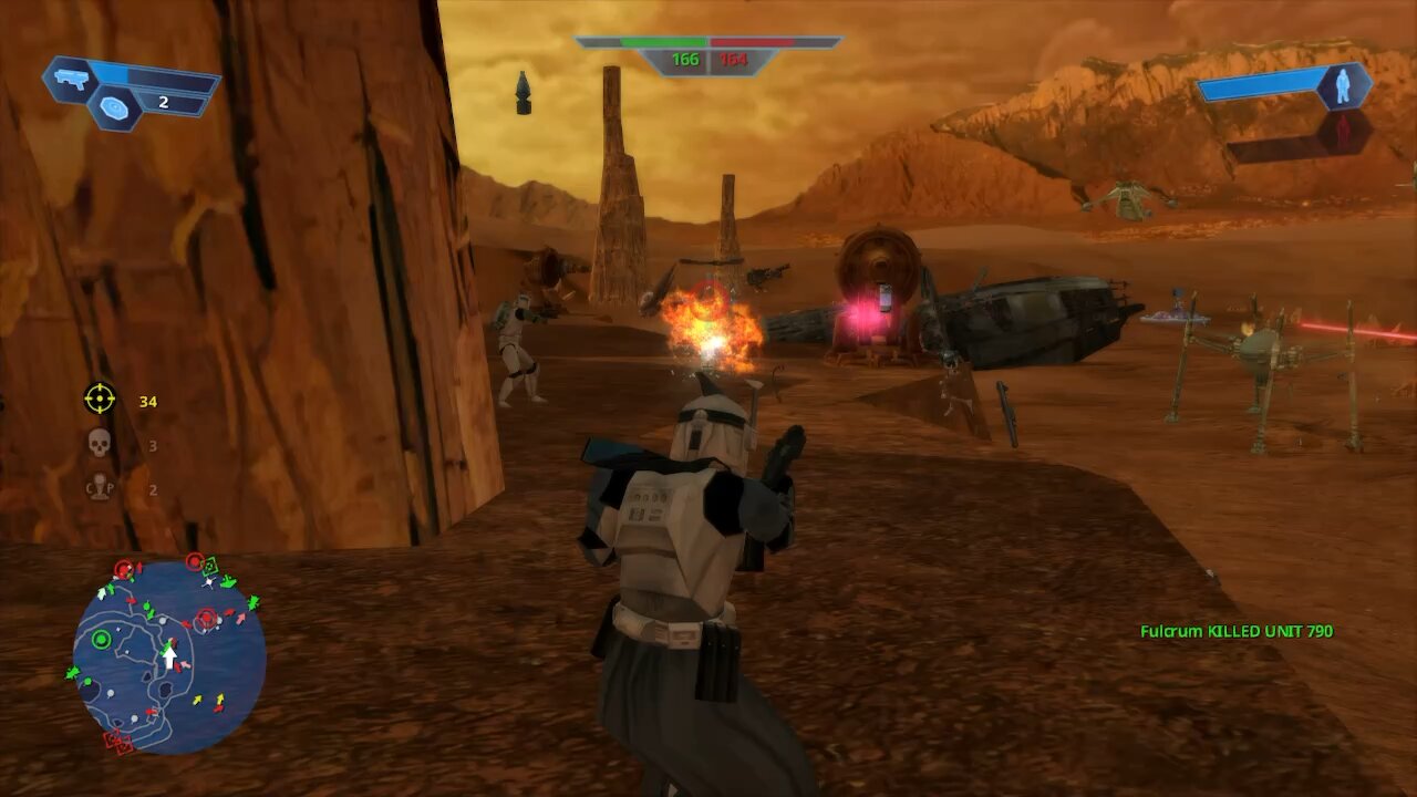 Star Wars Battlefront classic collection gameplay