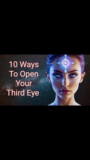 10 Ways To Open Third Eye (Pineal Gland) Crown Chakra