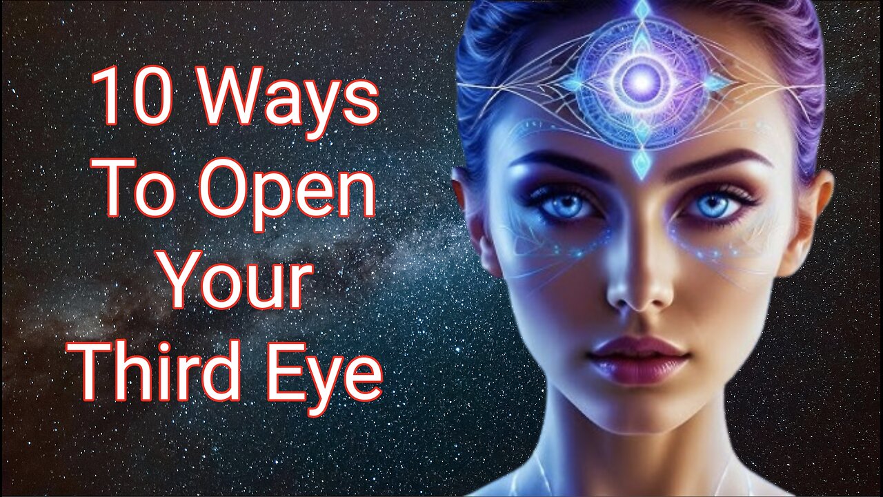 10 Ways To Open Third Eye (Pineal Gland) Crown Chakra