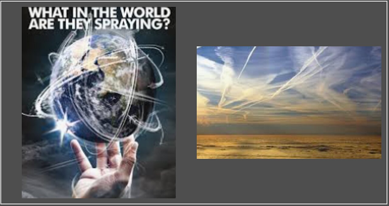 CHEM TRAILS - GEOENGINEERING MADNESS - POSIONING US