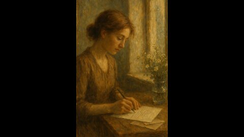 Whispers written in letters. ✒️