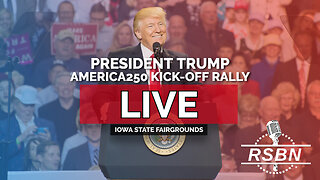 LIVE: President Trump's America250 Kick-Off Rally at the Iowa State Fairgrounds - 7/3/25