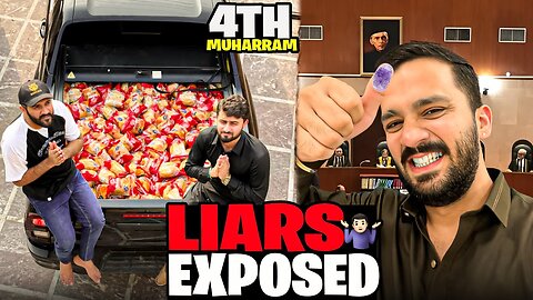 Liars Exposed One more F.I.R Removed🙏🏻insane Crowd 4th Muharam😭