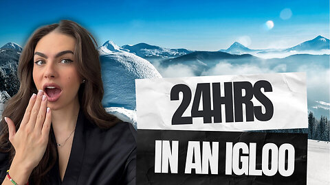 She Slept in a Freezing Igloo in Switzerland… and Actually Loved It?! ❄️🇨🇭