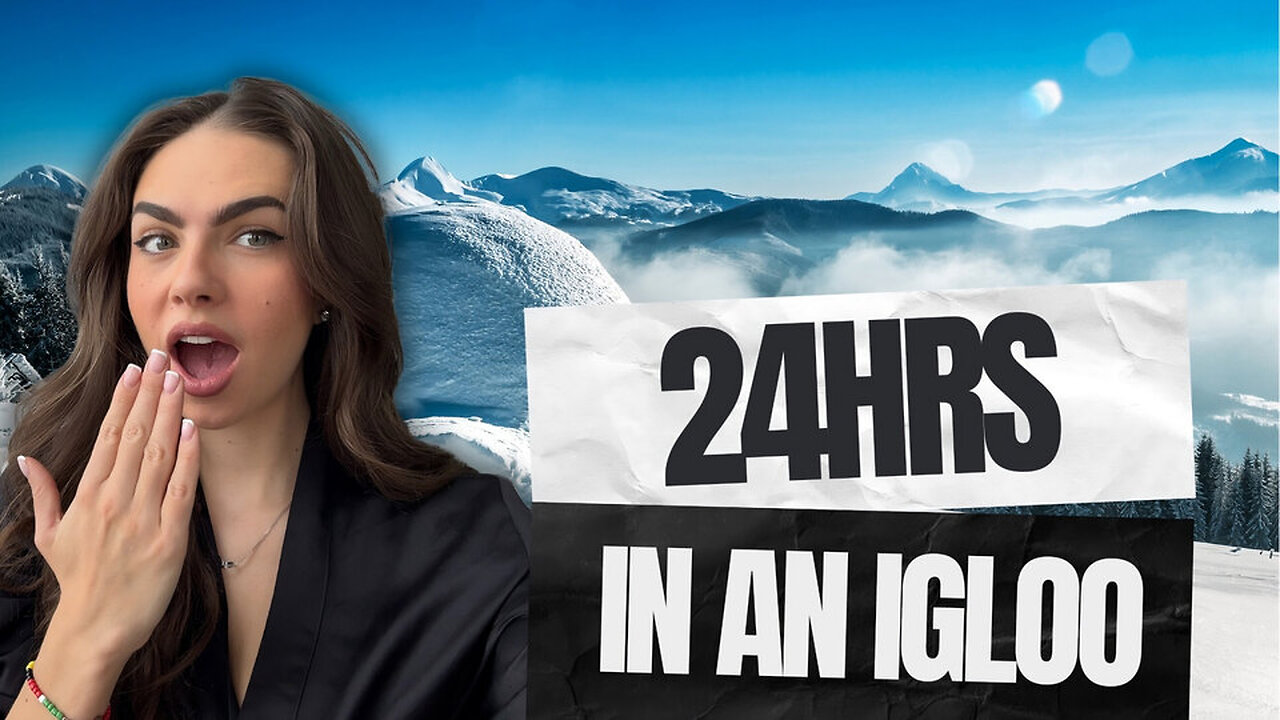 She Slept in a Freezing Igloo in Switzerland… and Actually Loved It?! ❄️🇨🇭