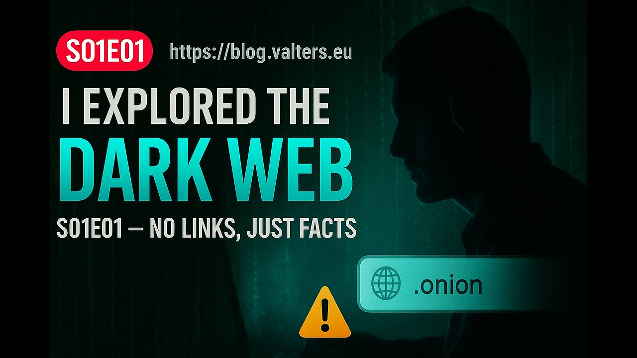 I Went Deep Into the Dark Web — You Won’t Believe What’s Still Out There! (S01E01)