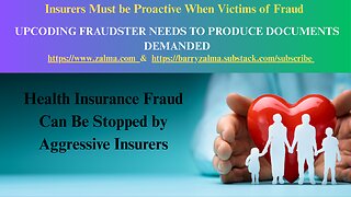 Insurers Must be Proactive When Victims of Fraud