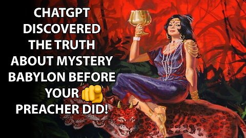 ChatGPT Reveals Who MYSTERY BABYLON is!