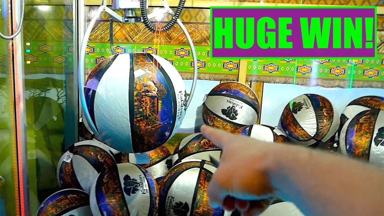 This is the Biggest Claw Machine Win Ever!