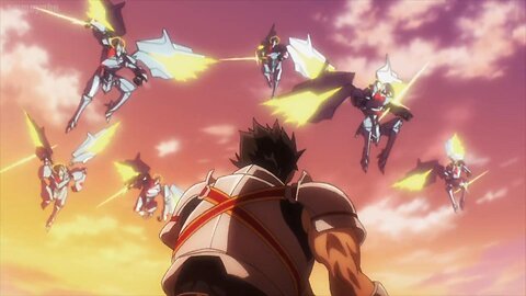 Gazef and army vs angels | Overlord