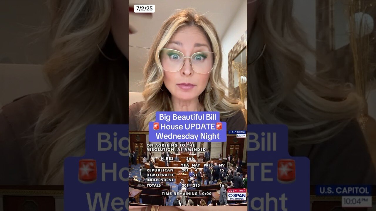 House Moves to Pass Trump’s Bill TONIGHT