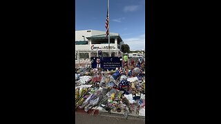 📍 Endless vigil for Charlie Kirk outside TPUSA HQ, Arizona 🇺🇸
