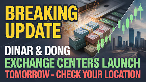 Breaking - Iraqi Dinar & Dong Exchange Centers Launch Tomorrow – Check Your Location Now! 💥IQD News!