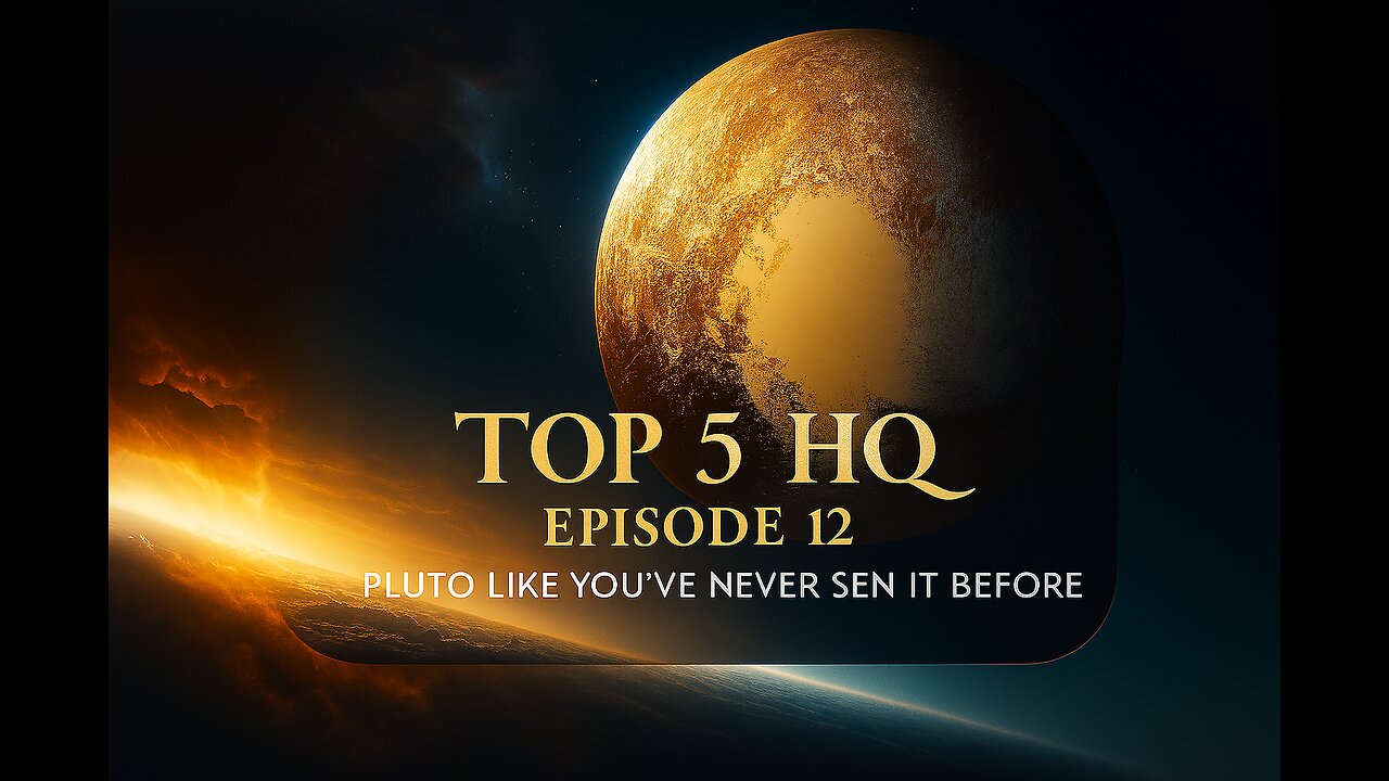 Top 5 HQ: The Series | Episode 12 | Pluto Like You’ve Never Seen It Before