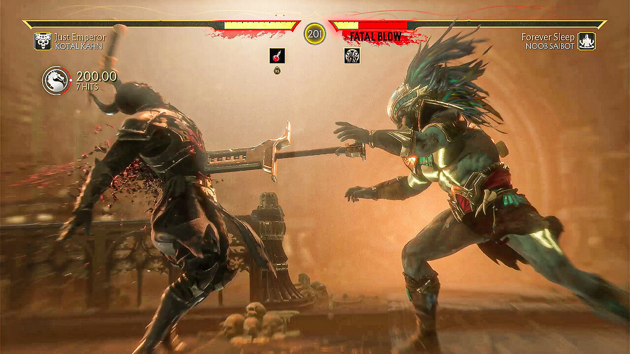 Kotal Kahn Vs Noob Saibot, Skarlet, Sub-Zero - Mortal Kombat 11 (60FPS) - Kicchu Gaming