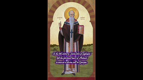 Saint John of Zedazeni – The Flame That Lit a Nation Feast Day: May 7