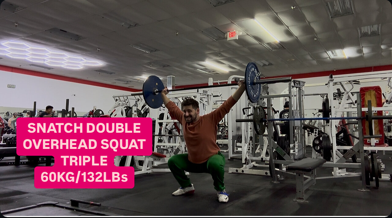Snatch Complex 60KG/132LBs