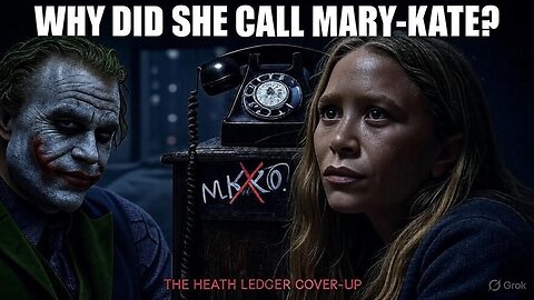 Heath Ledger's DEATH: The Mary-Kate Olsen CALLS That Expose The COVER-UP