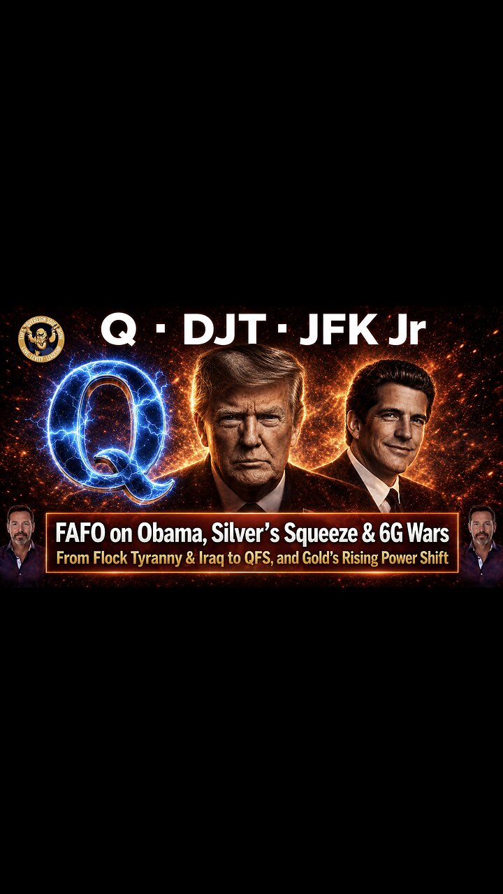JFK Jr · Q · Trump: FAFO on Obama, Silver’s Squeeze & the 6G War