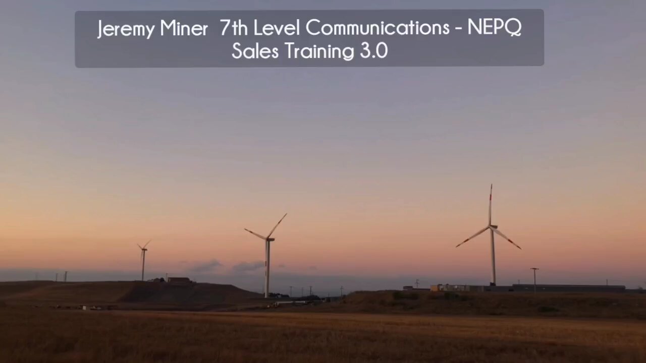 (courseslibrary.com)Jeremy Miner 7th Level Communications - NEPQ Sales Training 3.0