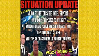 SITUATION UPDATE 9/3/25 - Judy Byington's Big Intel Report! Civil Unrest Expected To Intensify