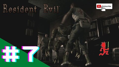 Resident Evil (2002) - Chris Redfield - Part 7 - HELMET KEY, DEFEATING YAWN AND SAVING REBECCA