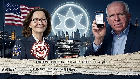 CIA LONDON LEAK: Haspel BLOCKED Epstein Files? | QAnon's SHADOW GAME w/ Brennan & Destroyed al-Qaeda Tapes