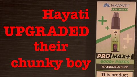 The Hayati Pro Max + is a major upgrade over the original Pro Max!