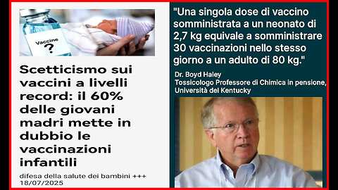 I NEONATI RICEVONO LETALI IINOCULAZIONI...