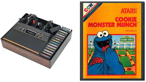 Atari 2600 - Cookie Monster Munch