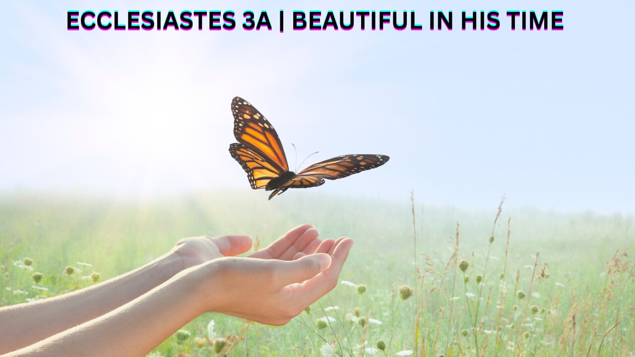Ecclesiastes 3A | Beautiful In His Time
