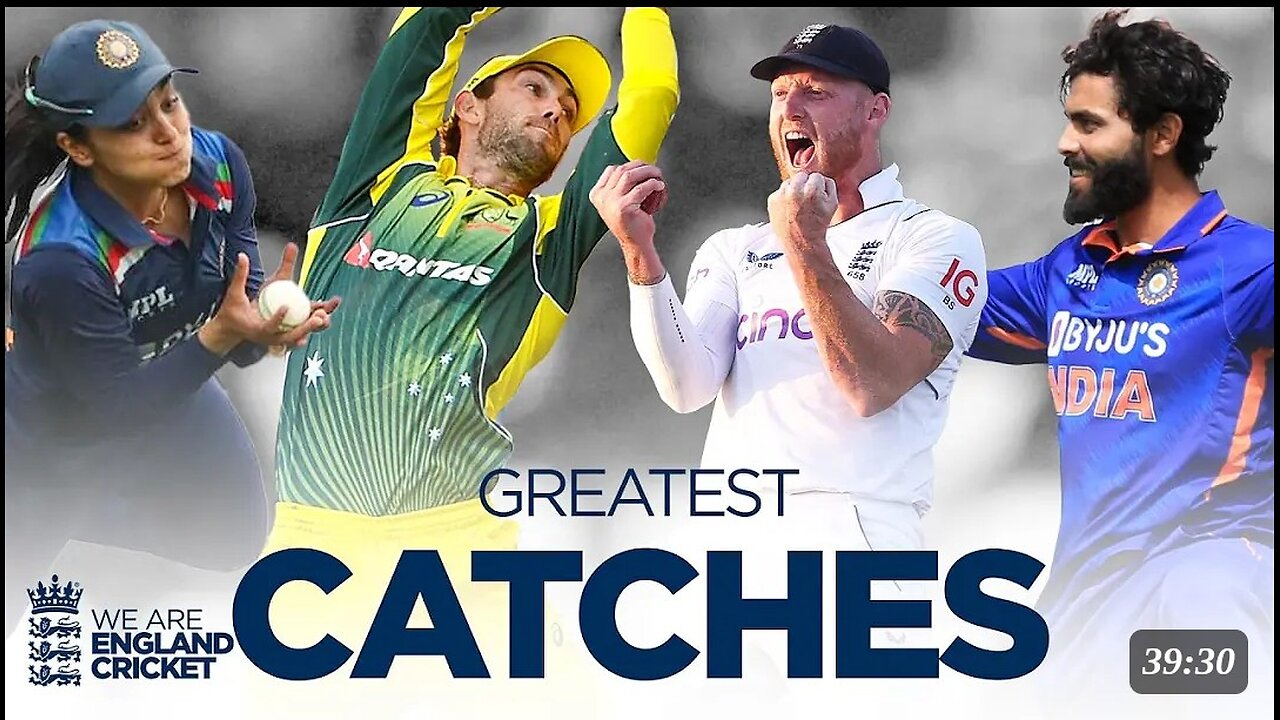 Greatest Catches Of All Time In Cricket History From England