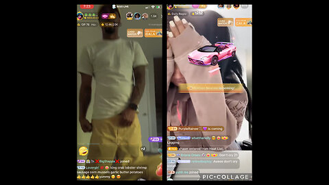 21 BAD BIH & DROSKI FIGHT! BIGO LIVE