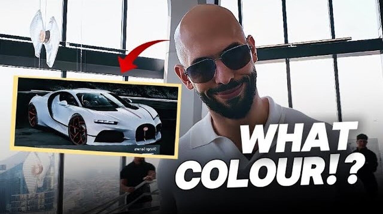 Andrew Tate Just Bought Another $4M Bugatti!