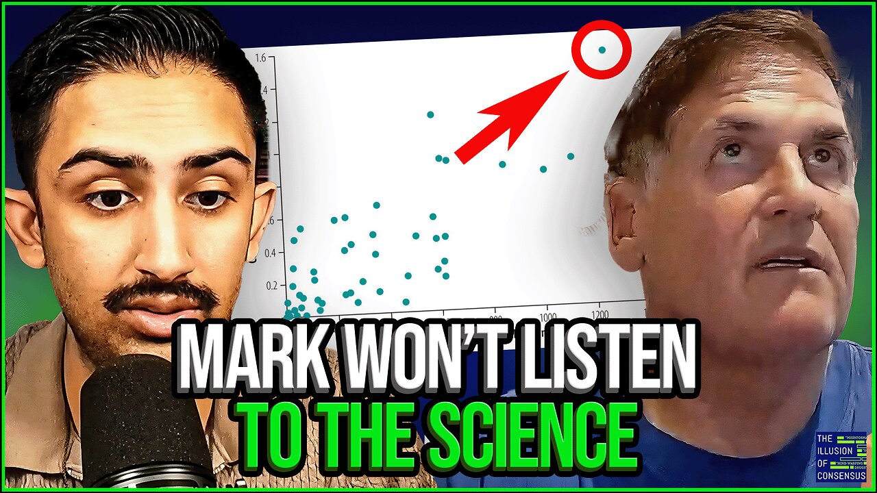 Mark Cuban DISMISSES Jay Bhattacharya’s Study - Rav Arora Pushes Back