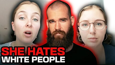 Unhinged White Woman Hates White People 