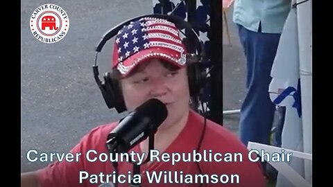 Carver County Republican Chair talking about Caucus and the value of participation.