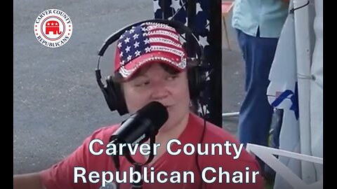 Carver County Republican Chair talking about Caucus and the value of participation.