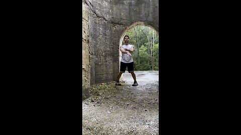 Siu Nim Tao @ Hartman/Mattern Trail!#yeshua #jesus #hiking #nature #wingchun #kungfu #trail