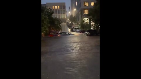 Multiple water rescues in Durham, North Carolina as severe flash flooding hits the area.