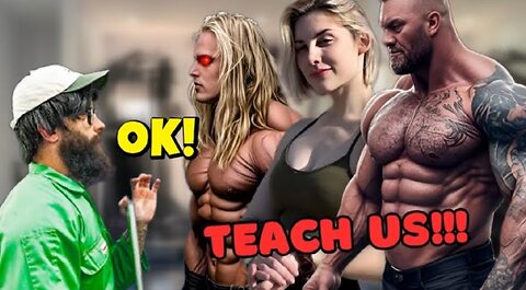 Anatoly s Savage Mop Lift Destroys Bodyguard Egos | Anatoly Gym Prank